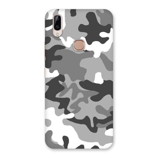 Grey Military Back Case for Vivo Y83 Pro