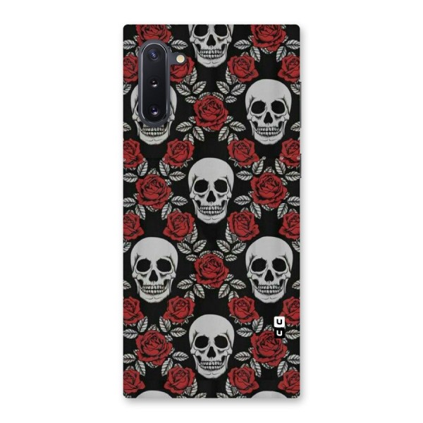 Grey Skulls Back Case for Galaxy Note 10
