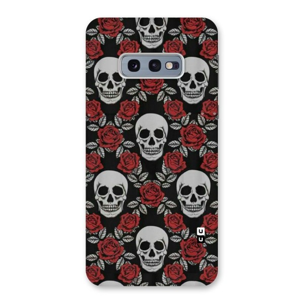 Grey Skulls Back Case for Galaxy S10e