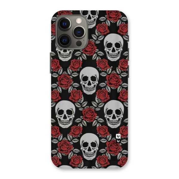 Grey Skulls Back Case for iPhone 12 Pro Max