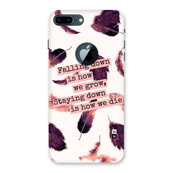 Grow Back Case for iPhone 7 Plus Logo Cut