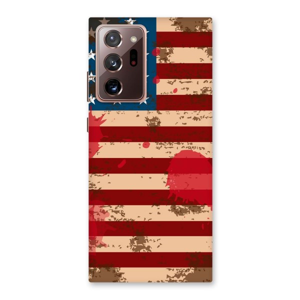 Grunge USA Flag Back Case for Galaxy Note 20 Ultra