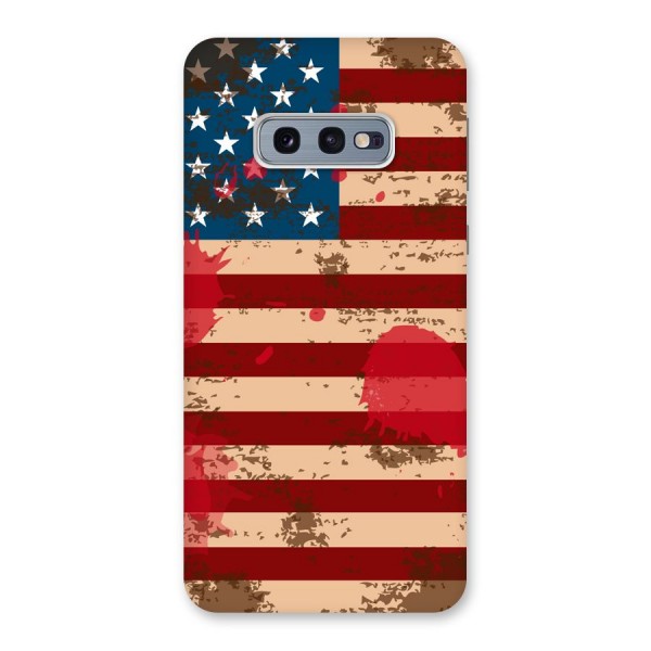 Grunge USA Flag Back Case for Galaxy S10e