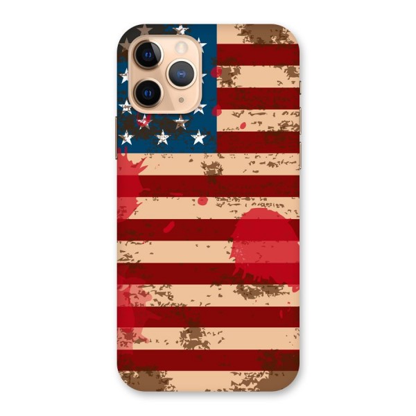Grunge USA Flag Back Case for iPhone 11 Pro