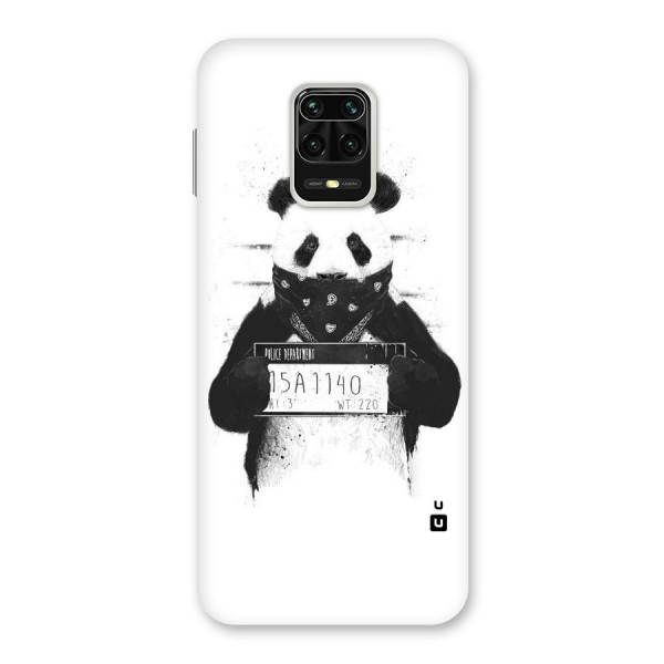 Guilty Panda Back Case for Redmi Note 9 Pro Max