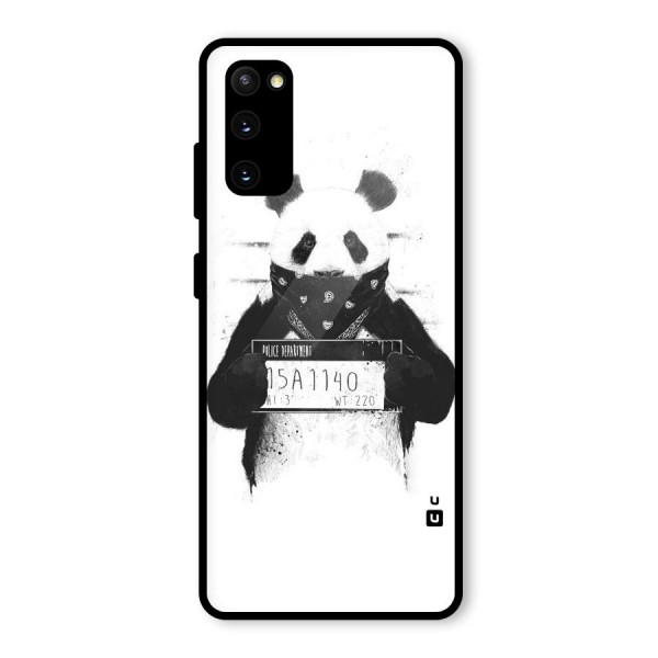 Guilty Panda Glass Back Case for Galaxy S20 FE