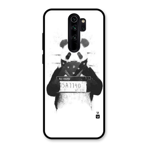 Guilty Panda Glass Back Case for Redmi Note 8 Pro