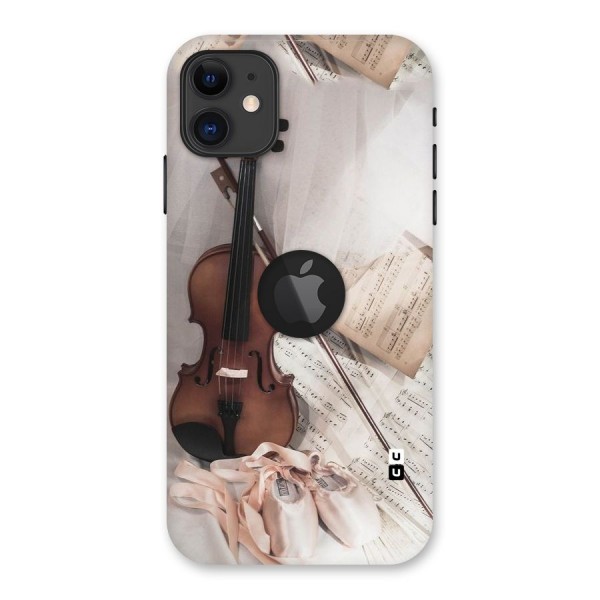 Guitar And Co Back Case for iPhone 11 Logo Cut