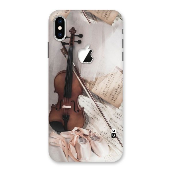 Guitar And Co Back Case for iPhone XS Max Apple Cut