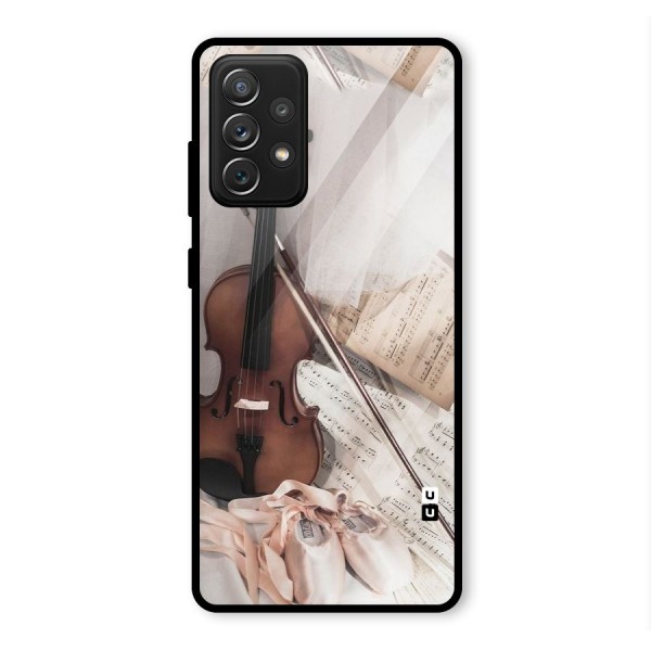 Guitar And Co Glass Back Case for Galaxy A72