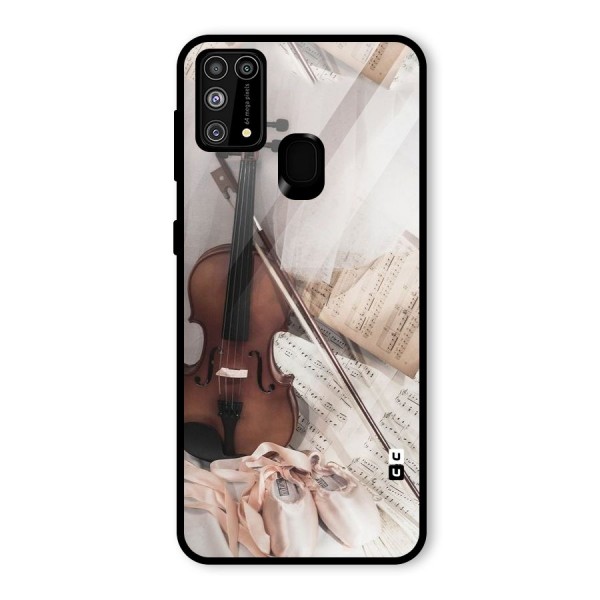 Guitar And Co Glass Back Case for Galaxy F41