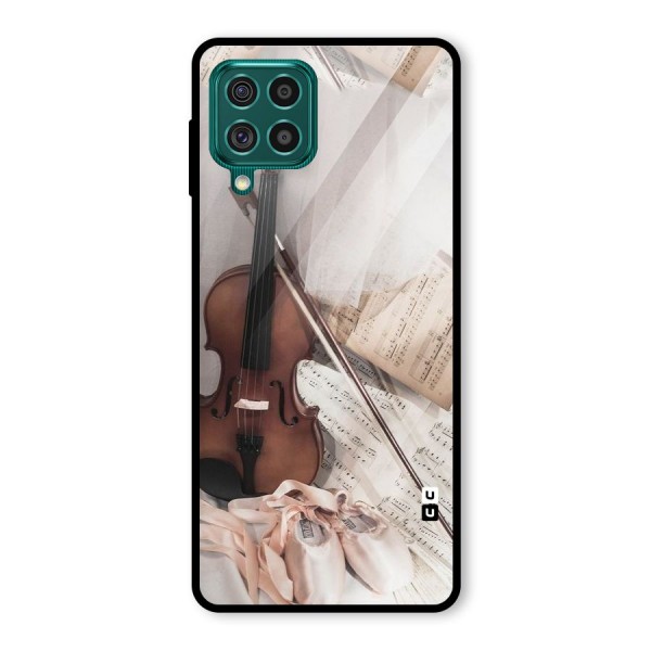 Guitar And Co Glass Back Case for Galaxy F62