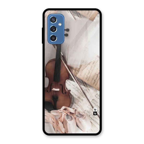 Guitar And Co Glass Back Case for Galaxy M52 5G
