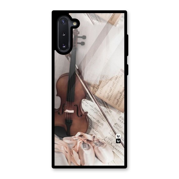 Guitar And Co Glass Back Case for Galaxy Note 10