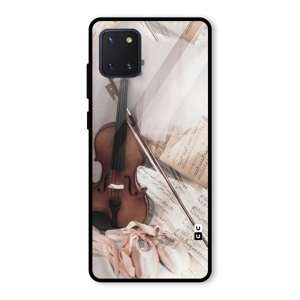 Guitar And Co Glass Back Case for Galaxy Note 10 Lite