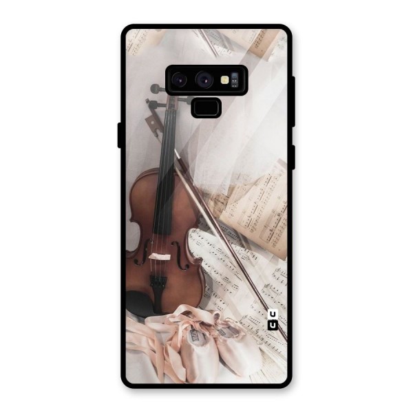 Guitar And Co Glass Back Case for Galaxy Note 9