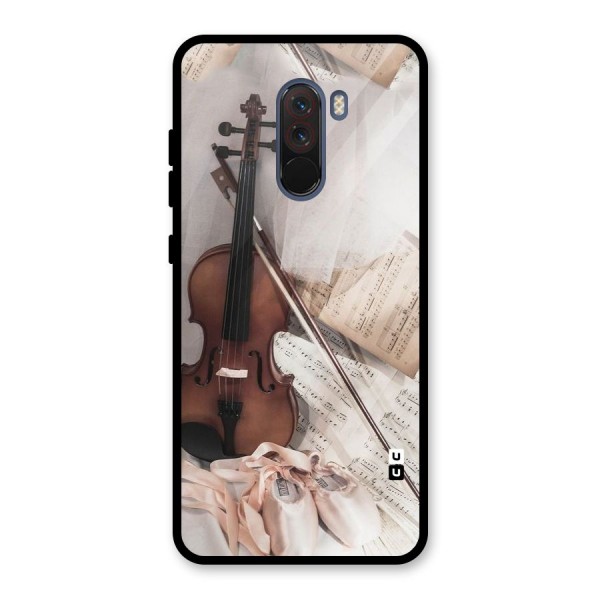 Guitar And Co Glass Back Case for Poco F1