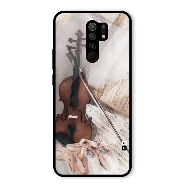 Guitar And Co Glass Back Case for Poco M2