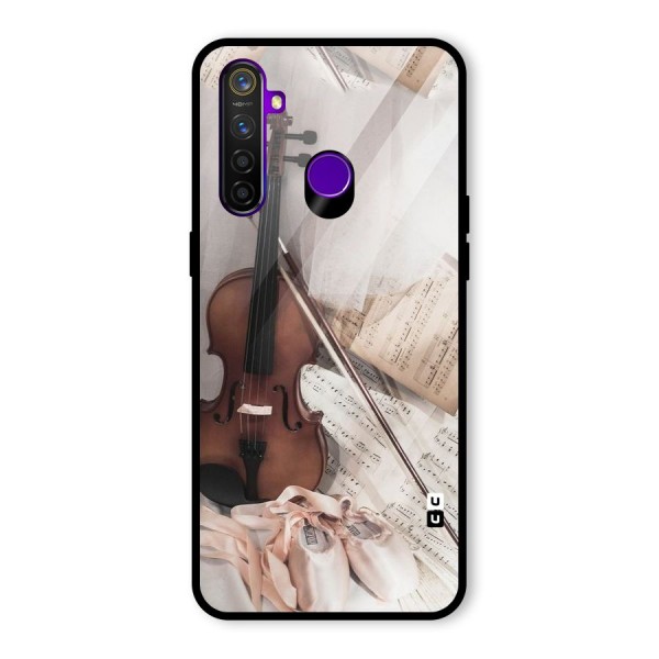 Guitar And Co Glass Back Case for Realme 5 Pro