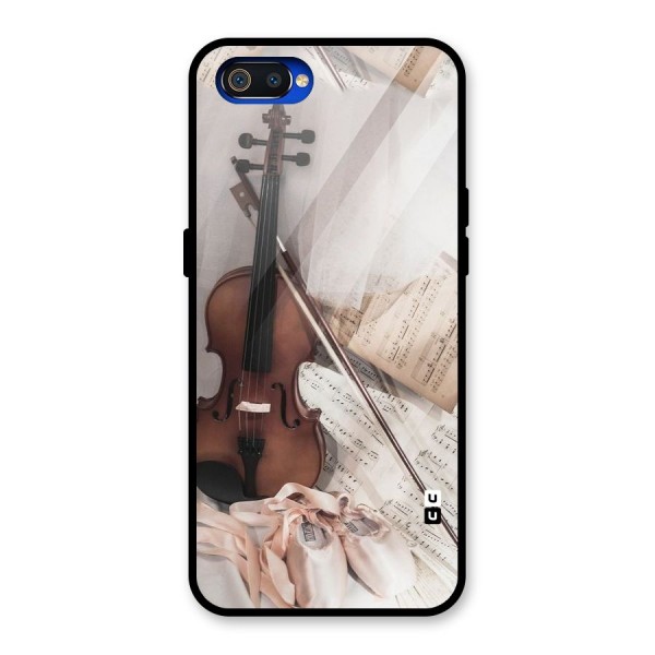 Guitar And Co Glass Back Case for Realme C2