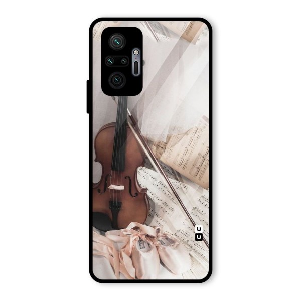 Guitar And Co Glass Back Case for Redmi Note 10 Pro Max