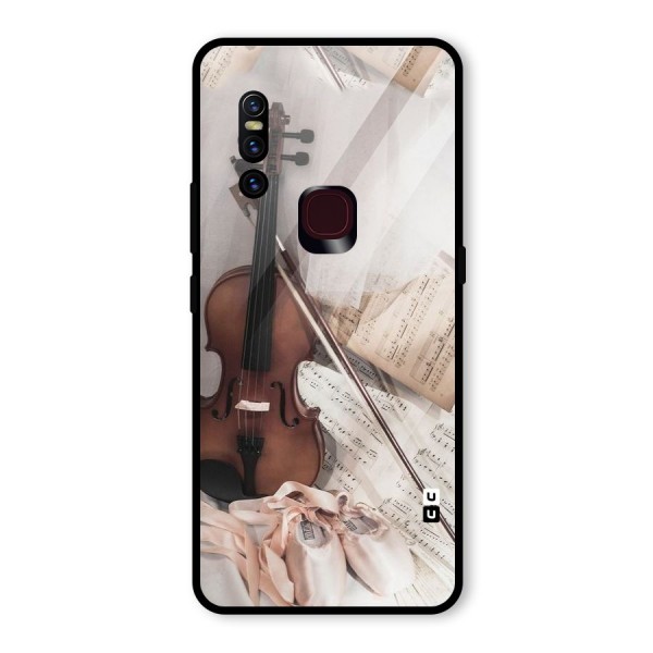 Guitar And Co Glass Back Case for Vivo V15