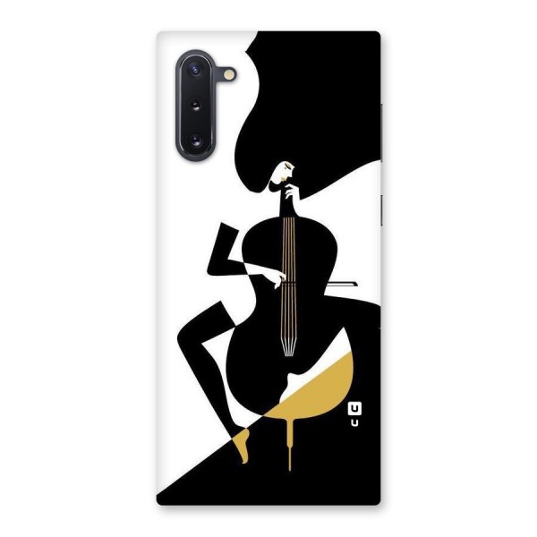 Guitar Women Back Case for Galaxy Note 10