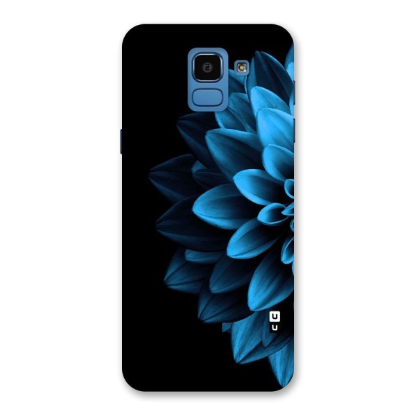 Half Blue Flower Back Case for Galaxy On6