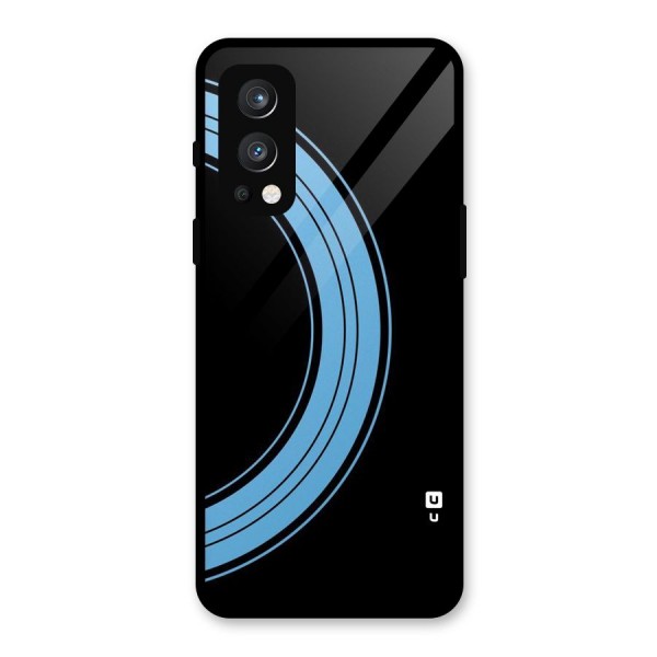 Half Circles Glass Back Case for OnePlus Nord 2 5G