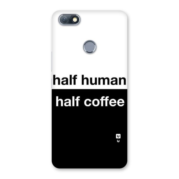 Half Human Half Coffee Back Case for Infinix Note 5