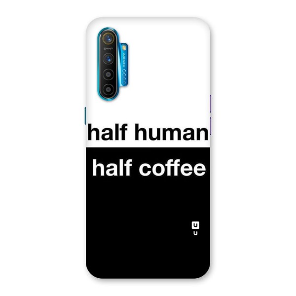 Half Human Half Coffee Back Case for Realme XT