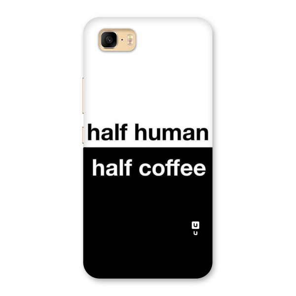 Half Human Half Coffee Back Case for Zenfone 3s Max