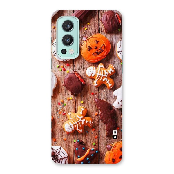 Halloween Chocolates Back Case for OnePlus Nord 2 5G