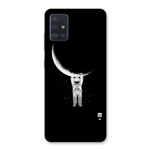 Hanging Astronaut Back Case for Galaxy A51
