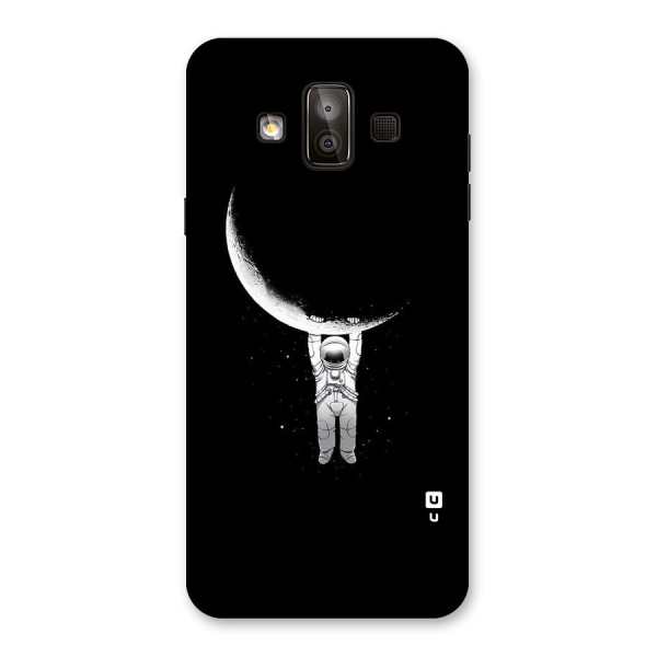Hanging Astronaut Back Case for Galaxy J7 Duo
