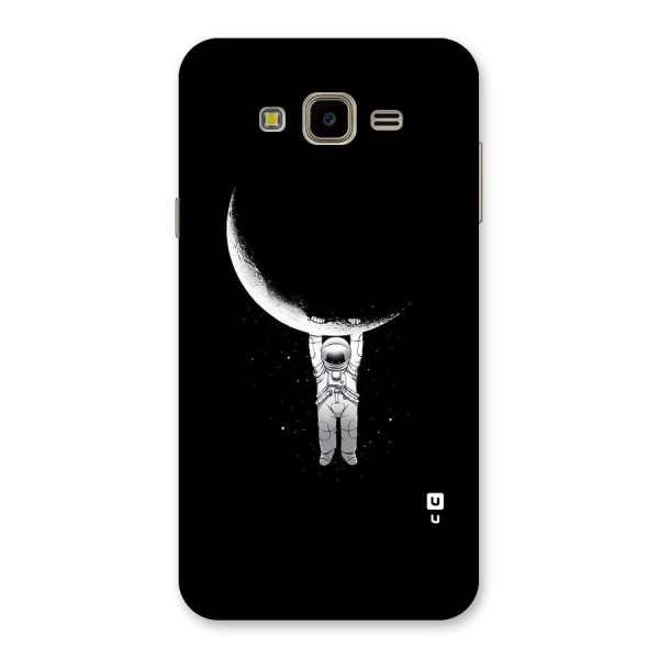 Hanging Astronaut Back Case for Galaxy J7 Nxt