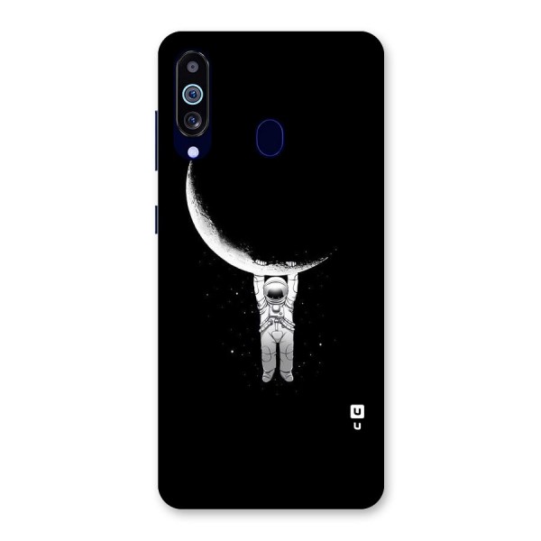 Hanging Astronaut Back Case for Galaxy M40