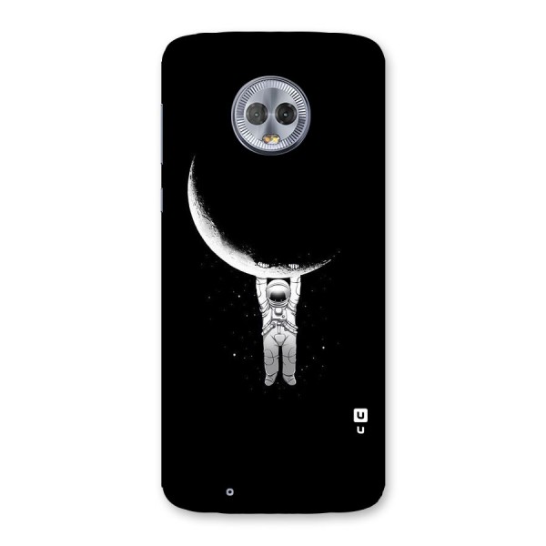 Hanging Astronaut Back Case for Moto G6