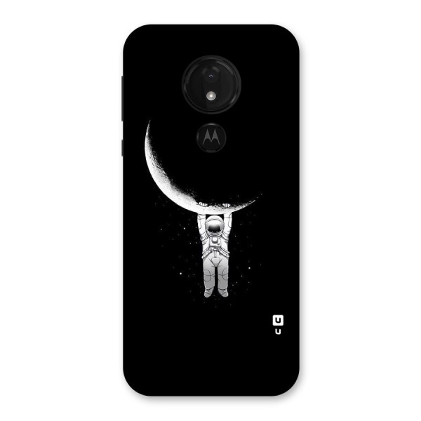 Hanging Astronaut Back Case for Moto G7 Power