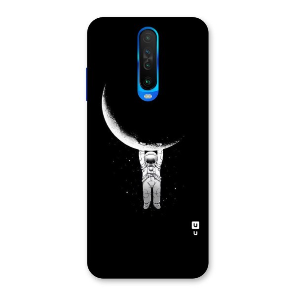 Hanging Astronaut Back Case for Poco X2
