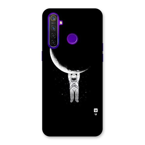 Hanging Astronaut Back Case for Realme 5 Pro