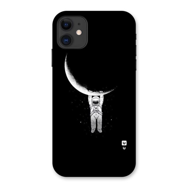 Hanging Astronaut Back Case for iPhone 11