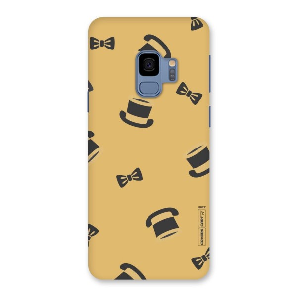 Hat and Bow Tie Back Case for Galaxy S9