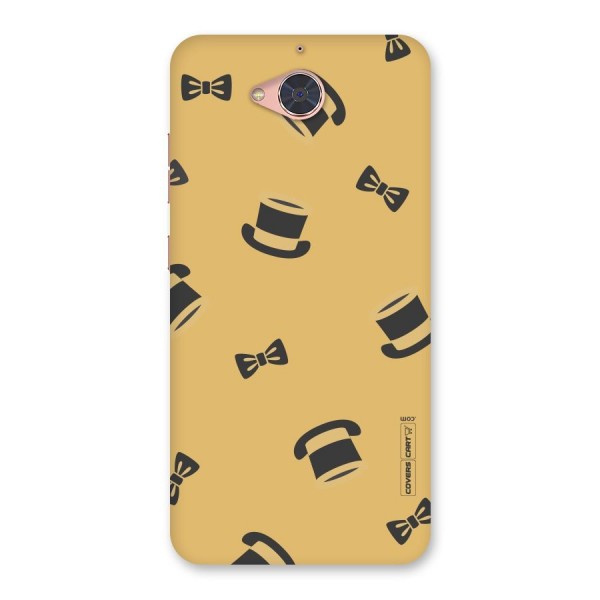 Hat and Bow Tie Back Case for Gionee S6 Pro