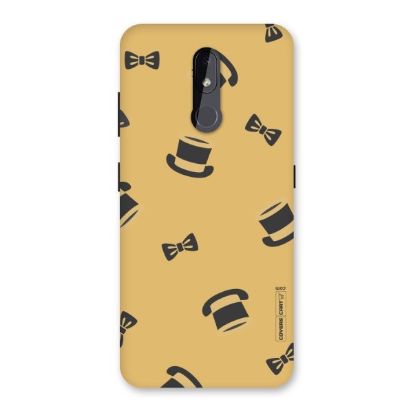 Hat and Bow Tie Back Case for Nokia 3.2