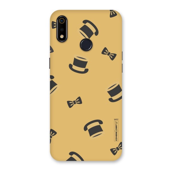 Hat and Bow Tie Back Case for Realme 3i