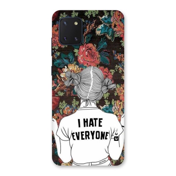 Hate Everyone Back Case for Galaxy Note 10 Lite