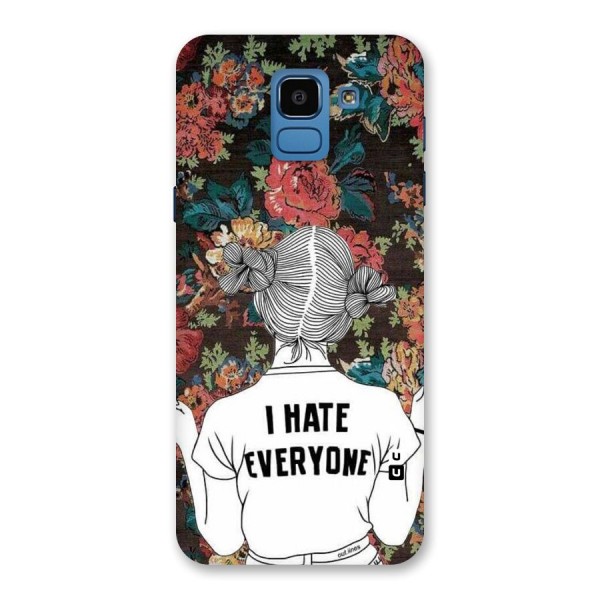 Hate Everyone Back Case for Galaxy On6