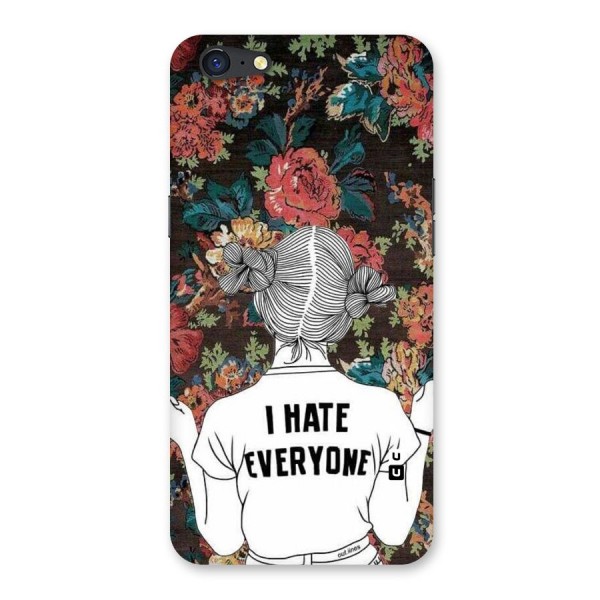 Hate Everyone Back Case for Oppo A71