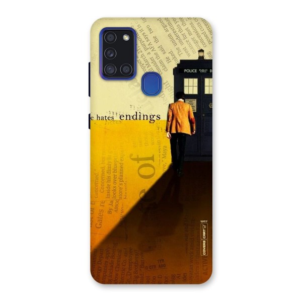 Hates Endings Back Case for Galaxy A21s